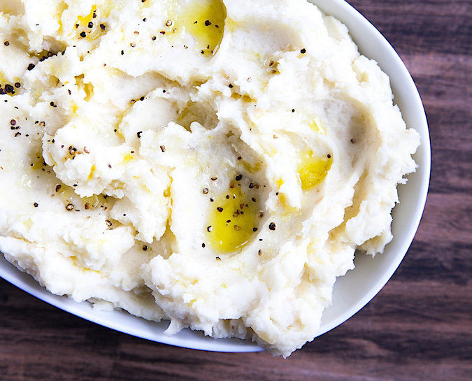 Mashed Potato with Garlic-infused Olive Oil of Sonoma Farm - Recipefy