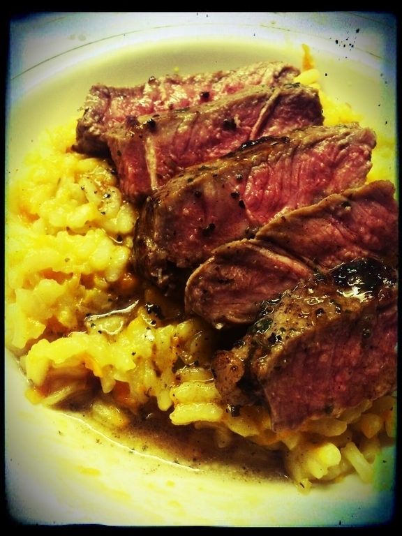 Creamy Carrot Goat Cheese Risotto di urshy - Recipefy