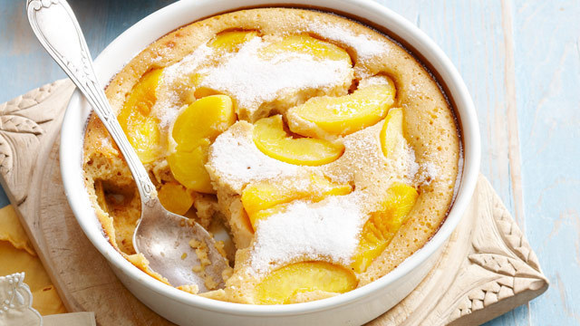 Breskov narastek (peach clafoutis) di urshy - Recipefy