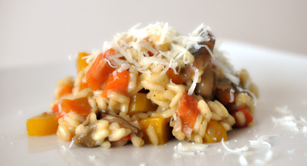 Rižota s slanino in pekočim korenčkom of urshy - Recipefy