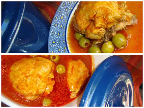 POLLO ENTOMATADO AL VINO BLANCO de casama - Recipefy