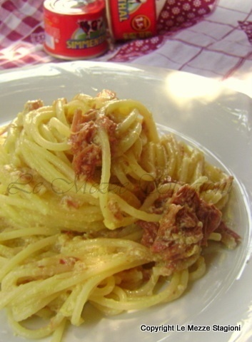 Spaghetti alla simmenthal of Giorgia - Recipefy