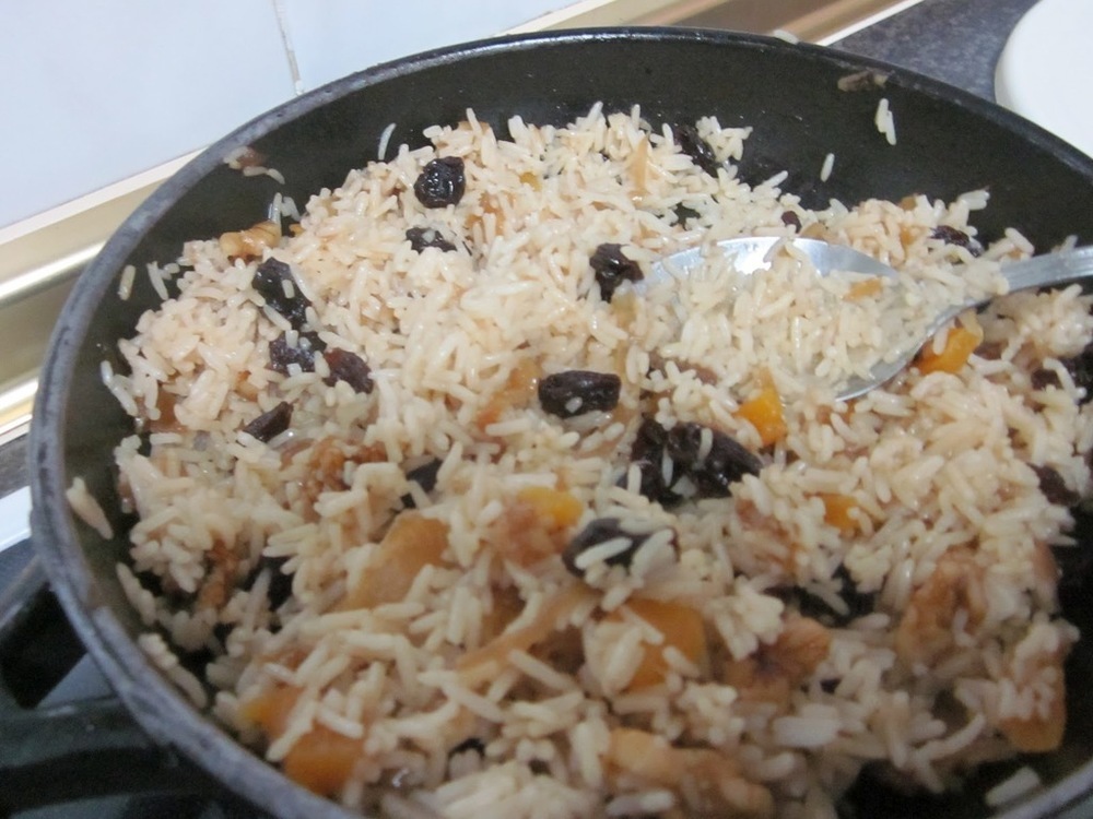 Arroz con pollo y frutos secos di Clea - Recipefy