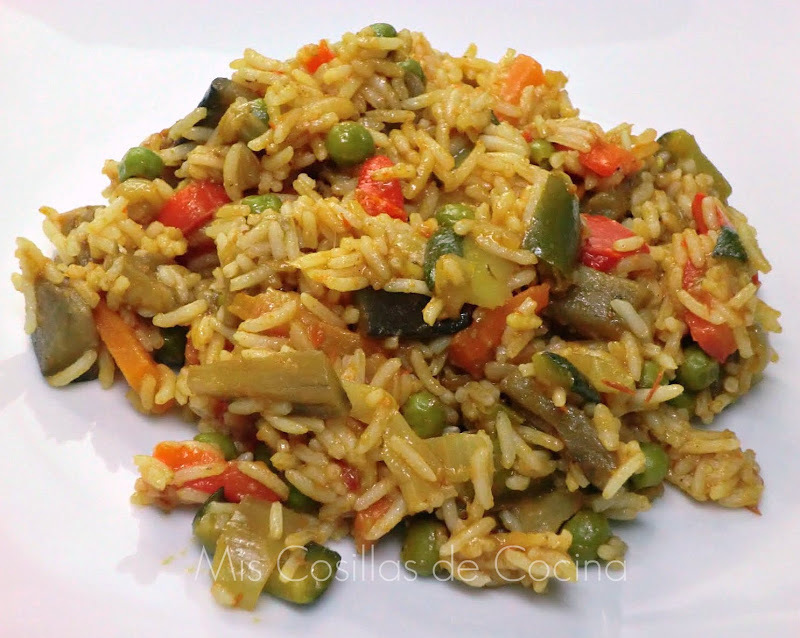 Arroz Basmati con verduras al curry de Brenda Paola - Recipefy