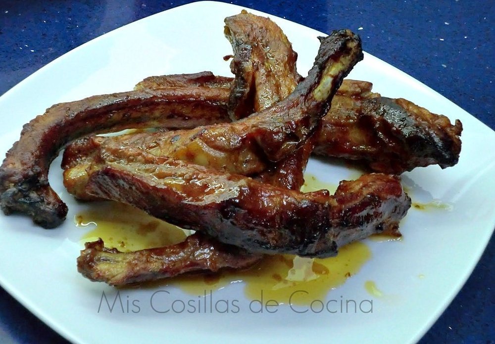 Costilla de cerdo al horno con salsa barbacoa of Brenda Paola - Recipefy
