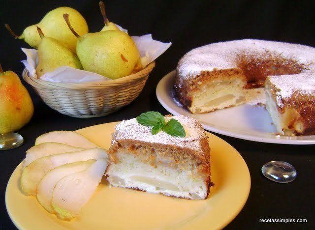 Torta húmeda de peras o manzanas de Paula Chocrón - Recipefy