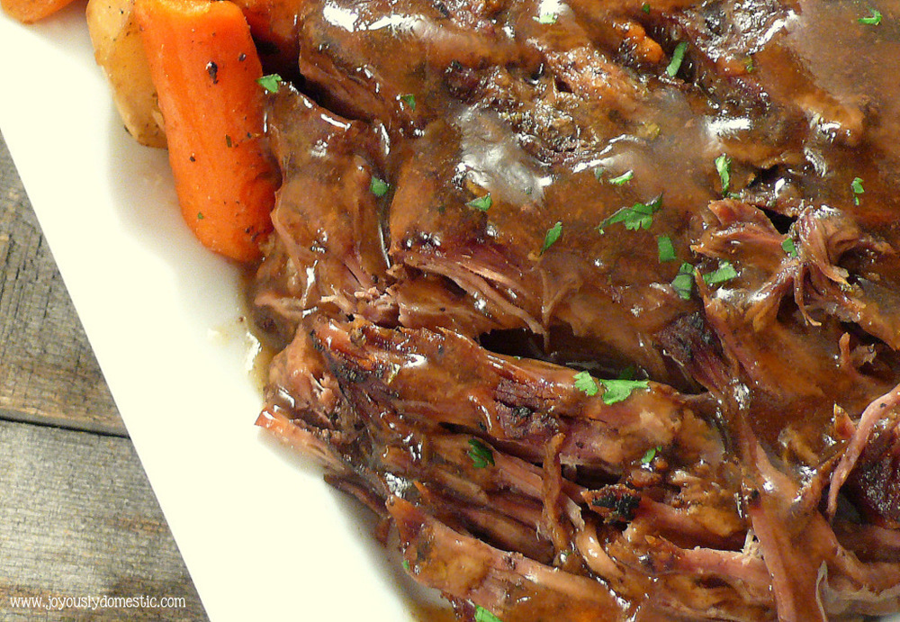 Slow Cooker "Melt in Your Mouth" Pot Roast of Chris Ice - Recipefy