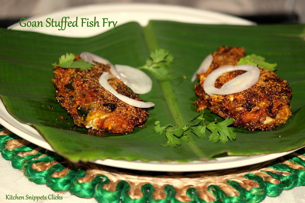Goan Stuffed Fish fry of Kitchen Snippets - Recipefy