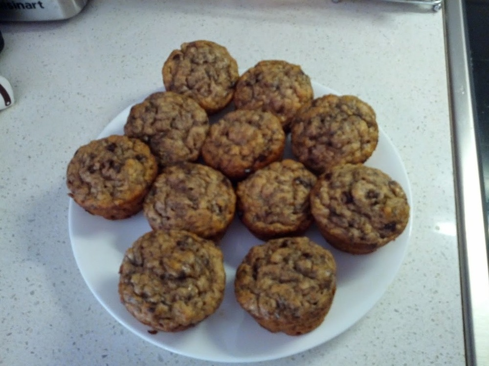 Banana Muffins (chocolate chip or blueberry) di kendra - Recipefy