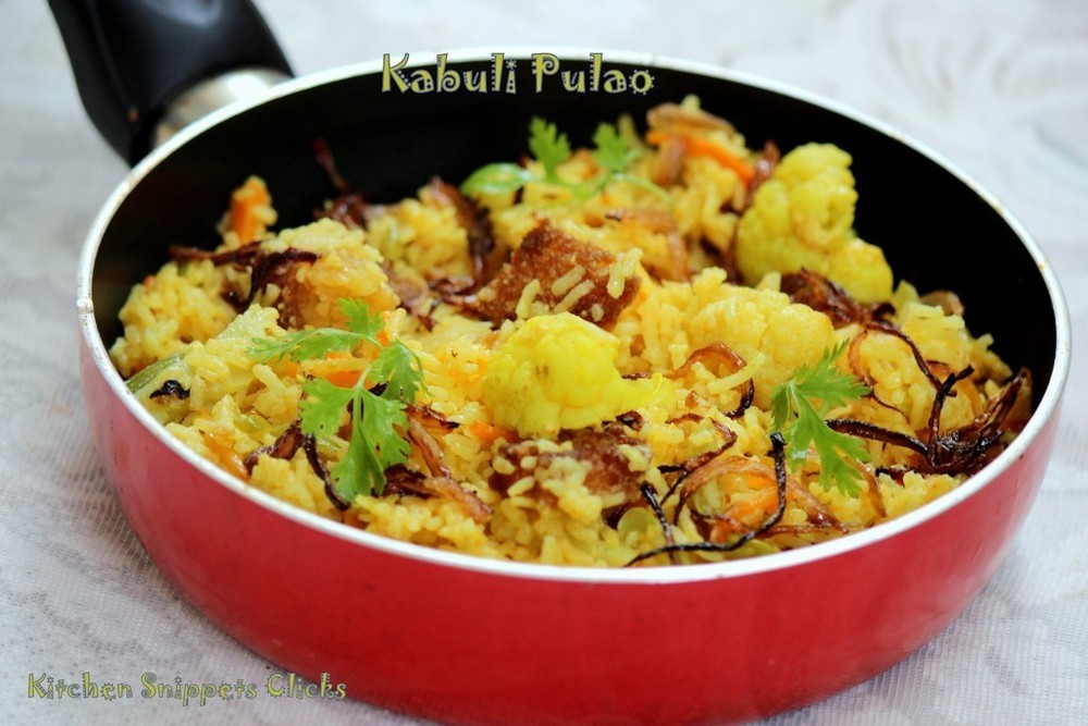 Kabuli Pulao of Kitchen Snippets - Recipefy