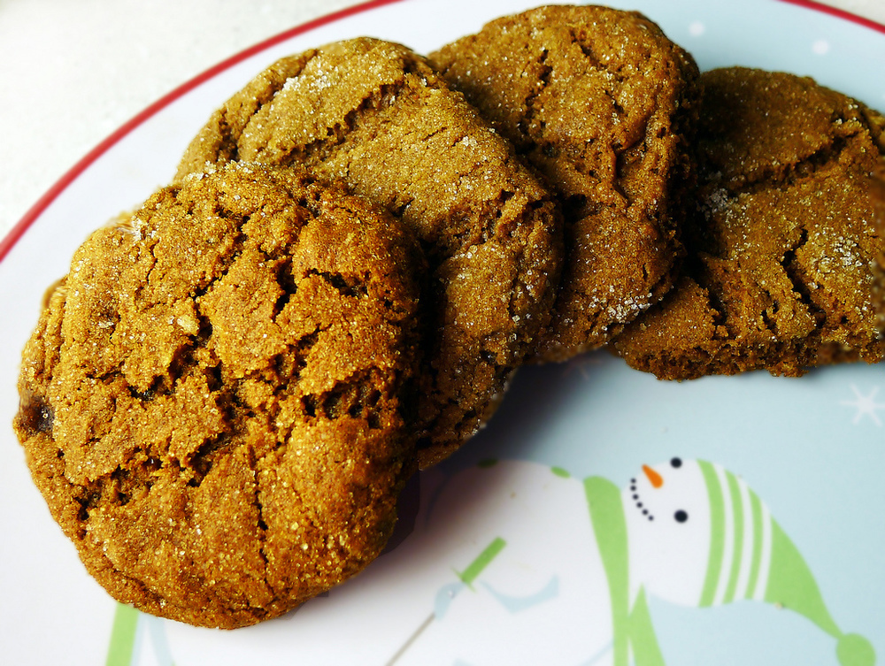 Ginger Molasses Cookies de Sara Meyer - Recipefy