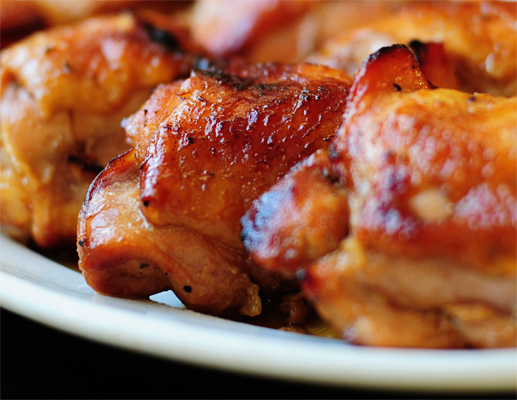 Honey & Soy Baked Chicken Thighs di Marti - Recipefy