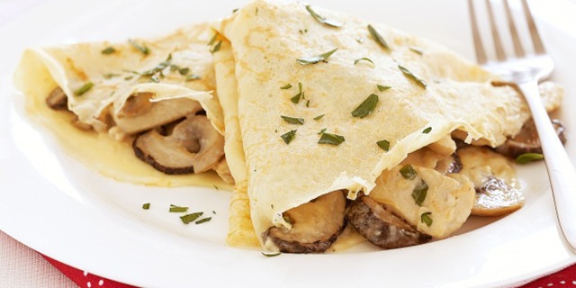 Crepes salate ai funghi of Michele - Recipefy