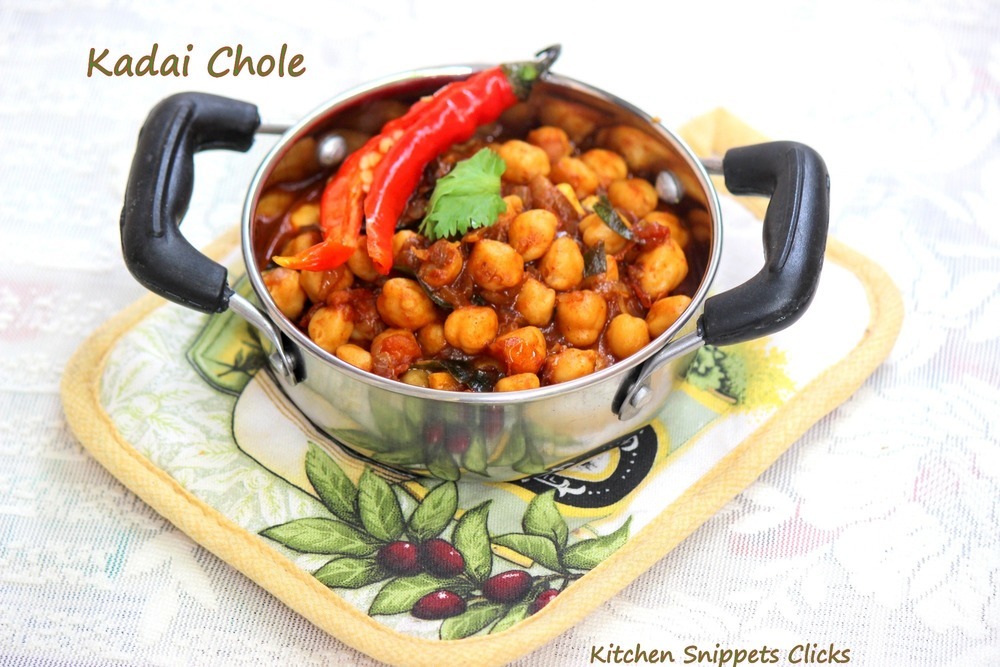 Kadai Chole of Kitchen Snippets - Recipefy
