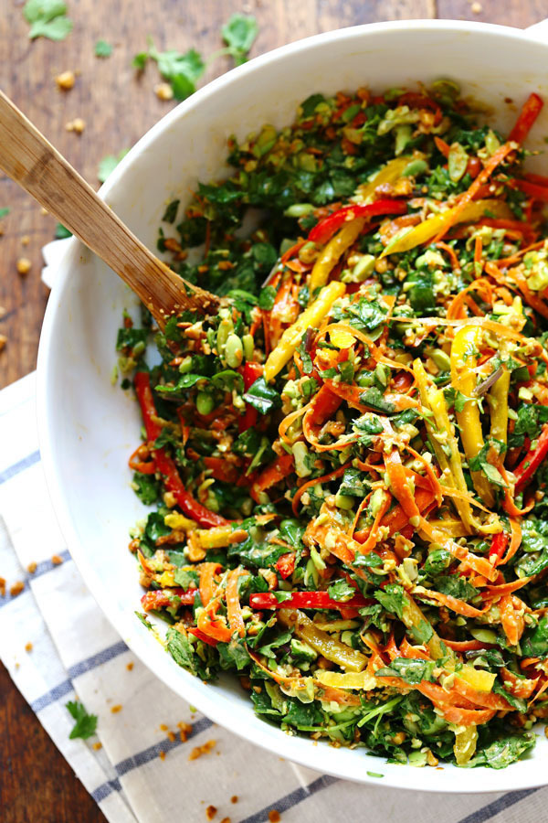 Chopped Thai Salad with Sesame Garlic Dressing of Patrick Heneise - Recipefy