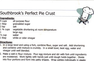 Southbrook Pie Crust of Elaine Crawford Daguanno - Recipefy
