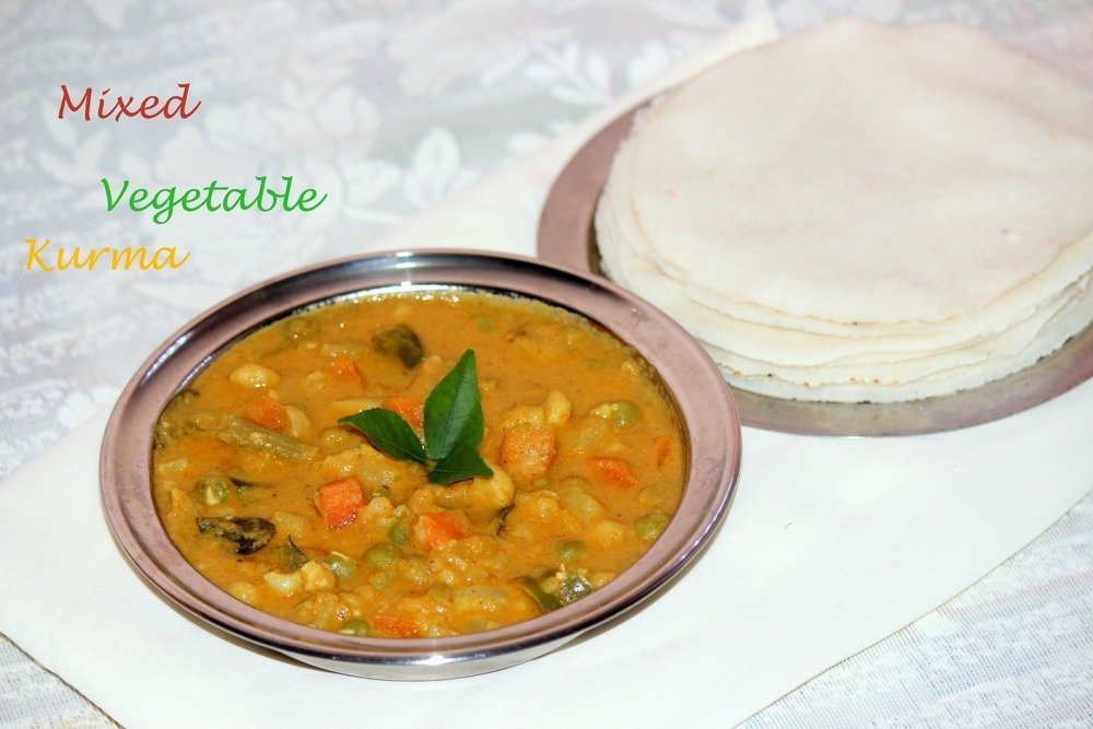 Mixed Vegetable Kurma of Kitchen Snippets - Recipefy