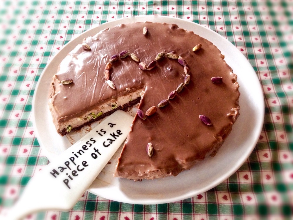 Cheesecake pistacchio e cioccolato of setifafelice - Recipefy