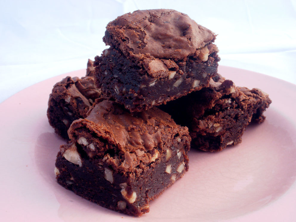 Chocolate Brownie with almonds & hazelnuts di ChefJef - Recipefy