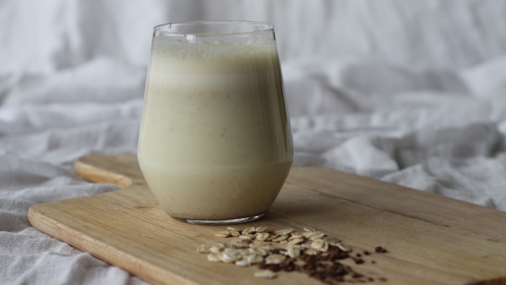 Banana Skim Protein Smoothie of Sweeter Life Club - Recipefy