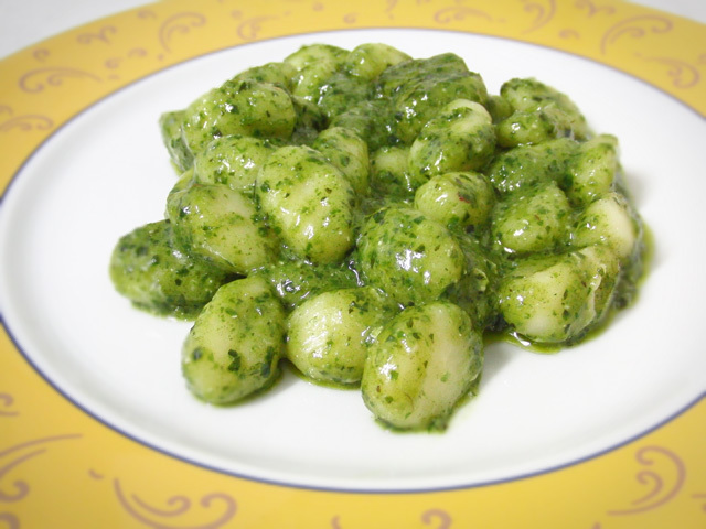 Gnocconi al pesto of Diana - Recipefy