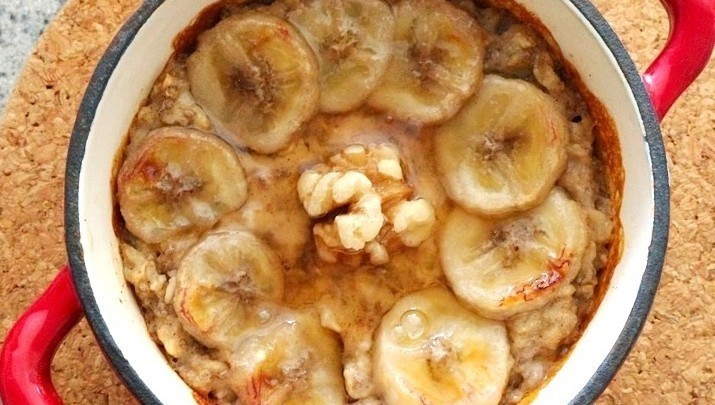 Banana Bread Baked Oatmeal de Sweeter Life Club - Recipefy