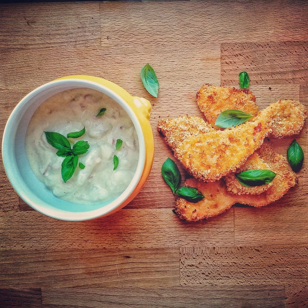 Crispy Garlic Chicken Strips of urshy - Recipefy