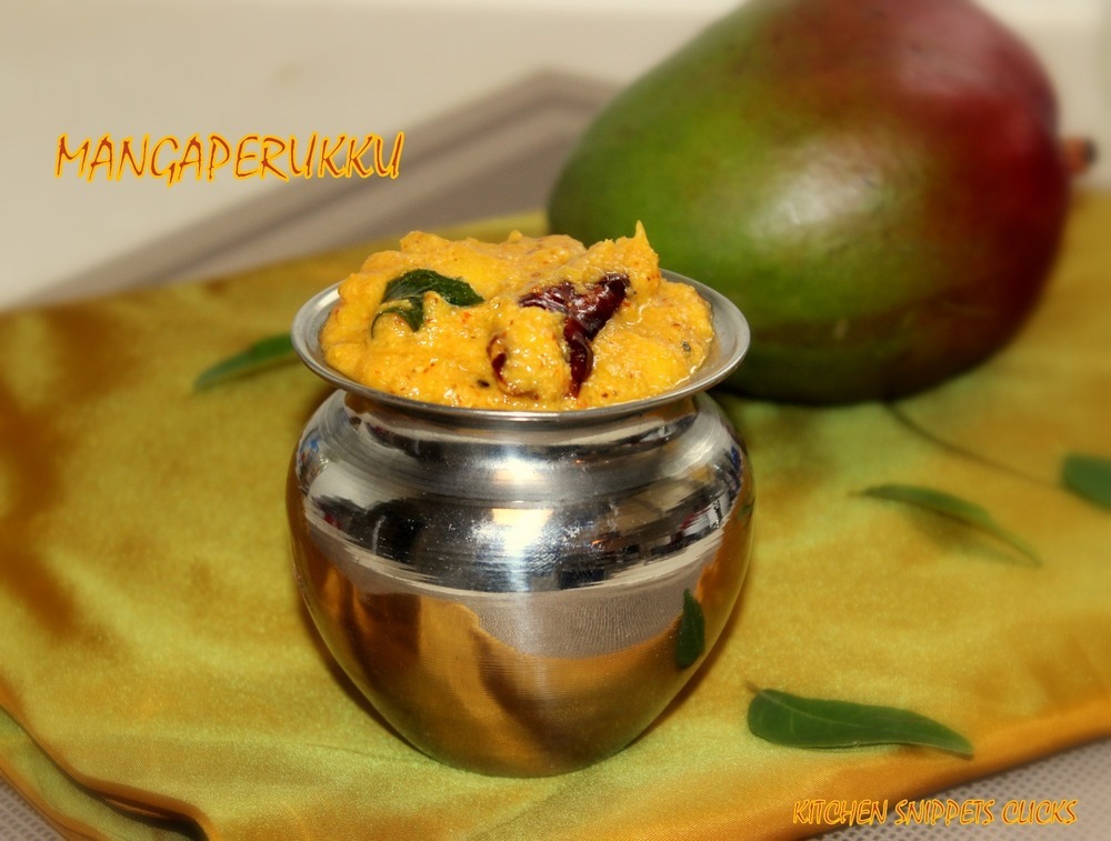 Mangaperukku/Vishu Sadya Recipe of Kitchen Snippets - Recipefy