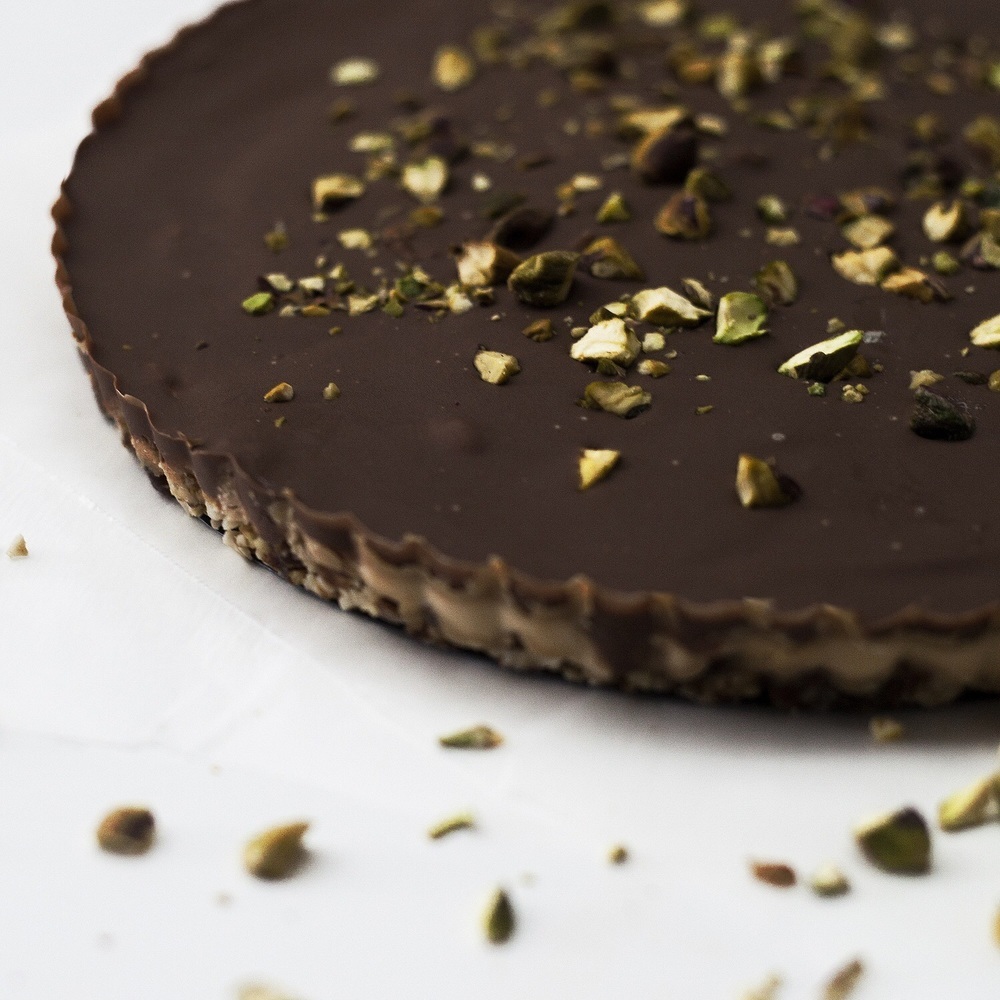Choc Caramel Protein Slice de Kim Flowers - Recipefy