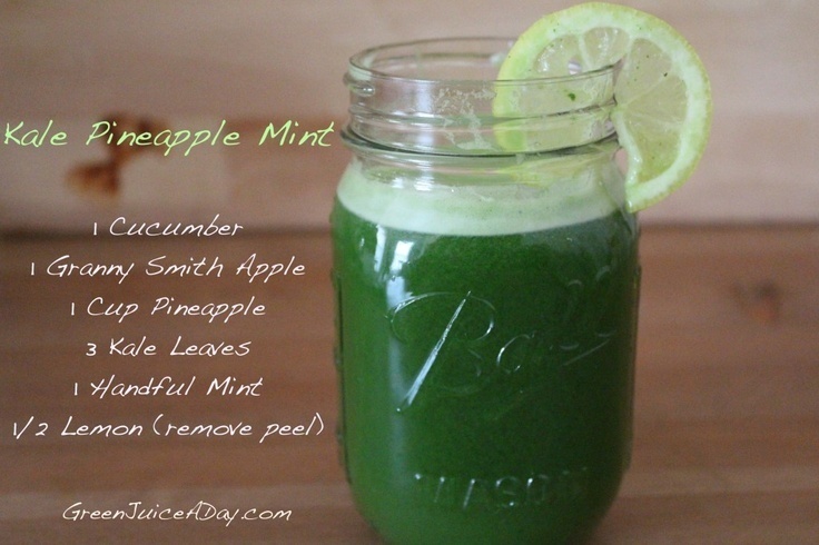 Kale Pineapple Mint of Angela O - Recipefy