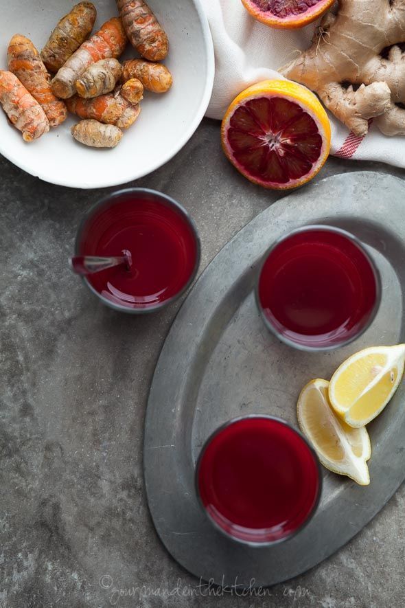 CARROT, BEET, BLOOD ORANGE, GINGER, TURMERIC of Angela O - Recipefy