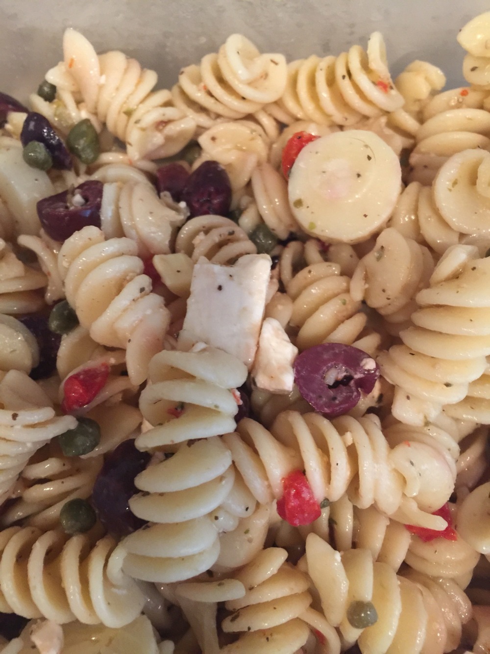 Greek Pasta Salad de Amy Moore - Recipefy