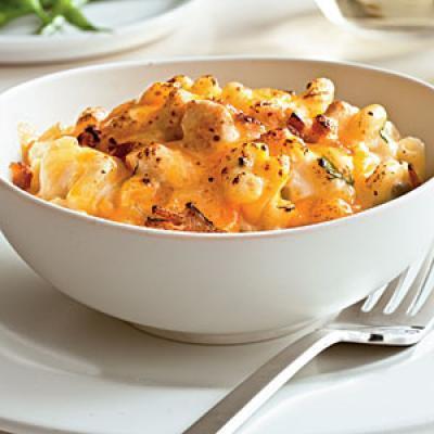 Creamy Macaroni and Cheese with Pan Seared Chicken de Audrey - Recipefy