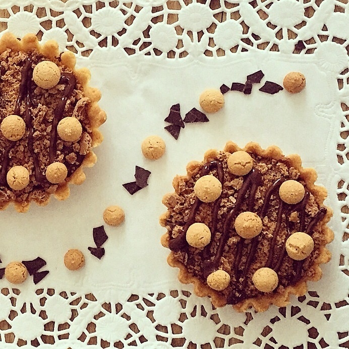 Crostatine con Nutella e amaretti of Eleonora  Michielan - Recipefy