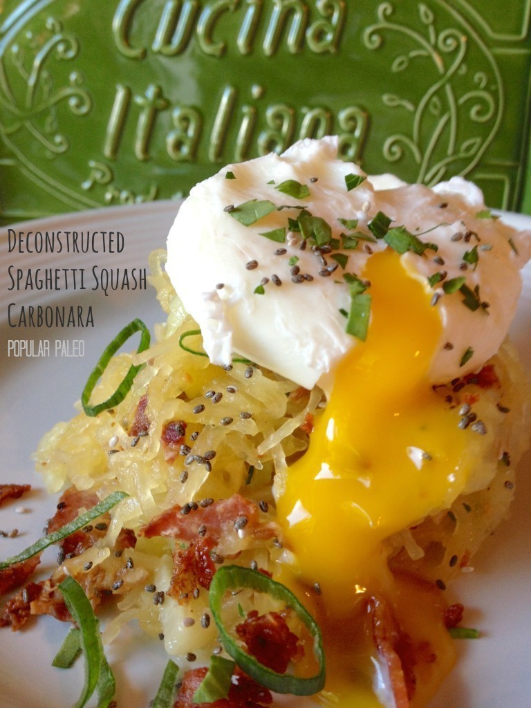 Deconstructed Spaghetti Squash Carbonara di Amy Jessup - Recipefy