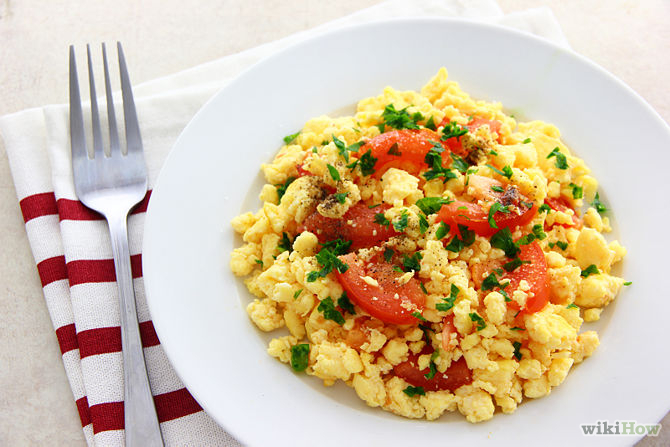 Egg, feta, tomato breakfast of Amy Jessup - Recipefy