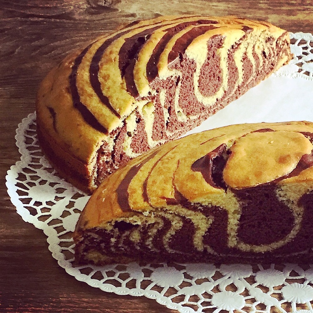Torta zebrata di Eleonora Michielan - Recipefy