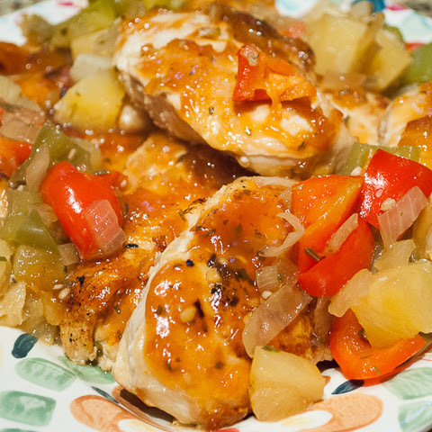 Pineapple Honey Chicken - Crockpot of Amy Jessup - Recipefy