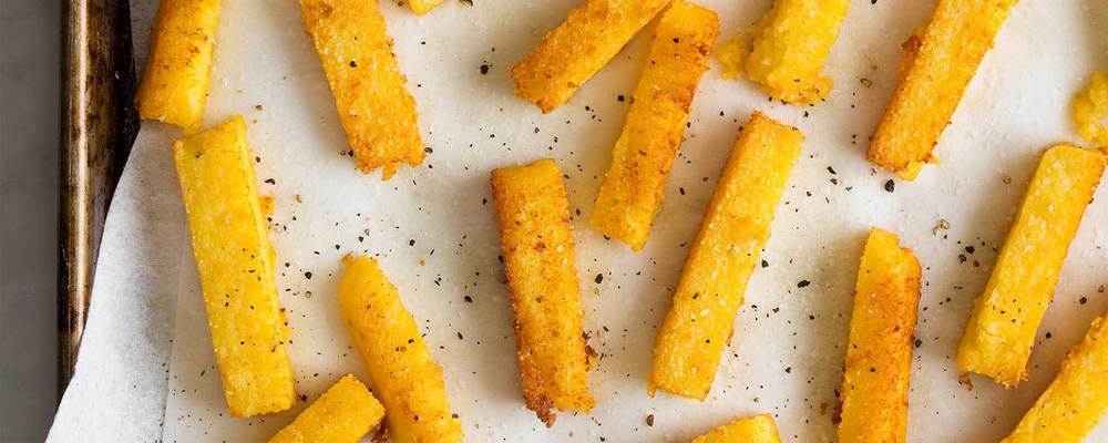 Baked Polenta Fries de Jane - Recipefy