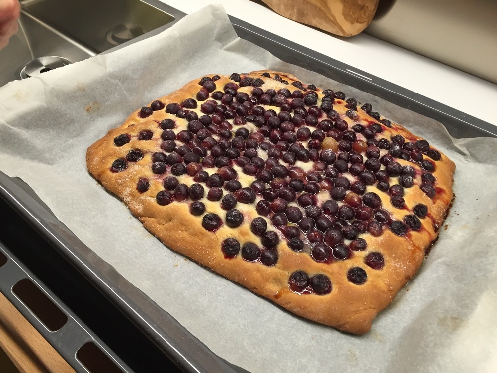 Schiacciata con l'Uva (Bimby) di Matteo Alessani - Recipefy