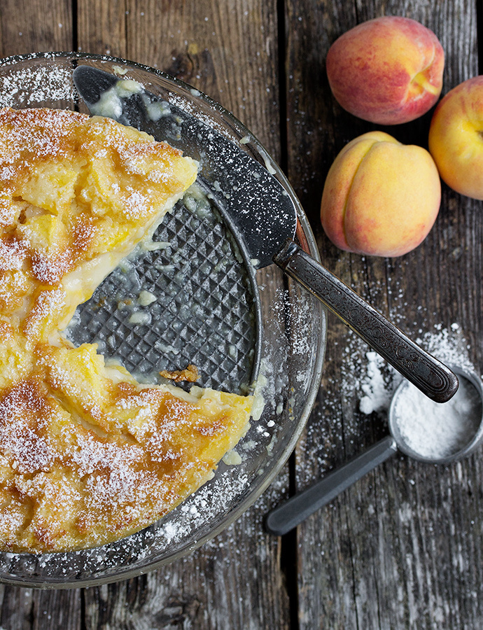 Creamy peach cake of urshy - Recipefy
