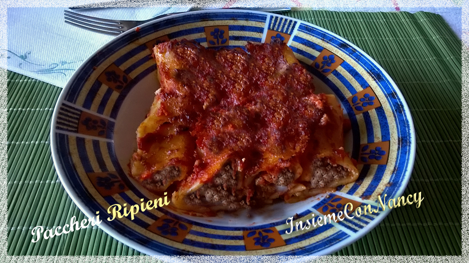 Paccheri Ripieni of InsiemeConNancy - Recipefy