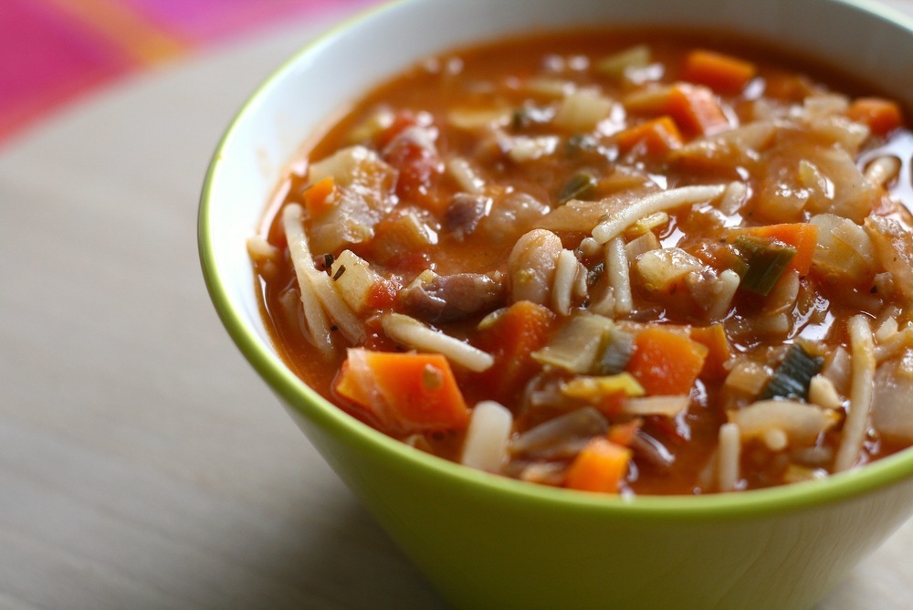 Tuscan Bean Soup With Bacon de Sara Meyer - Recipefy