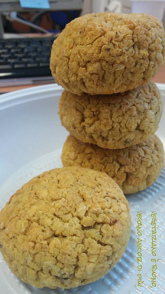 Polpette quinoa e lenticchie rosse of Valentina - Recipefy