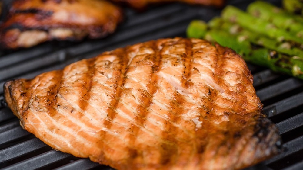 Chargrilled Salmon with Caper Salsa for Christmas Dinner di Rick Flanagan - Recipefy