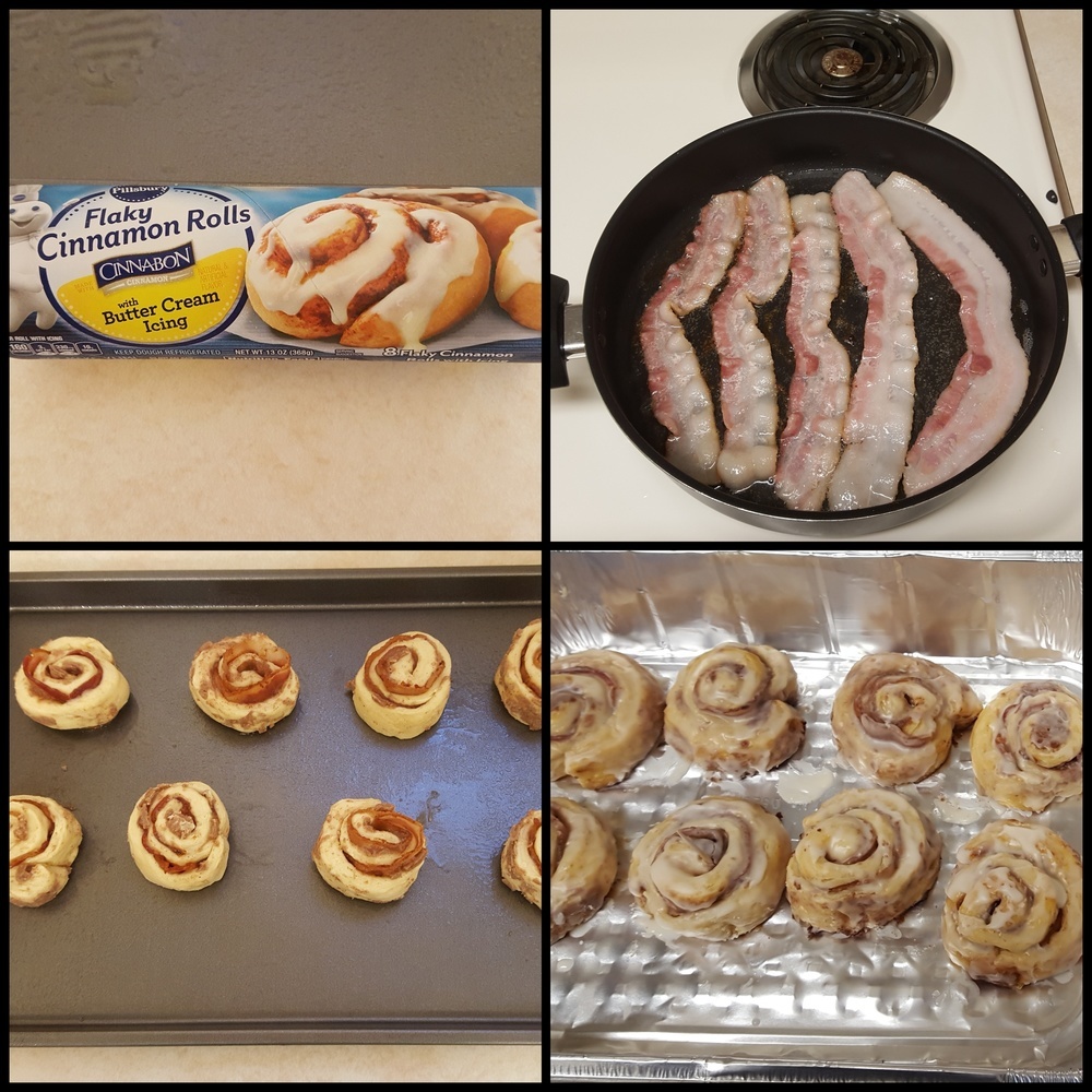 Bacon Cinnamon Buns de Rachael - Recipefy