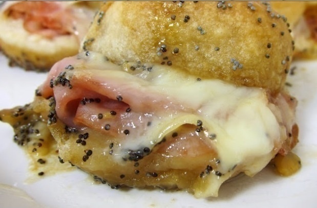 Hot Ham Party Sandwiches of Michele Poole - Recipefy