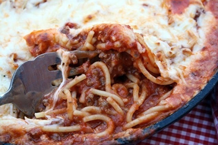 Hillbilly Spaghetti Pie of Michele Poole - Recipefy