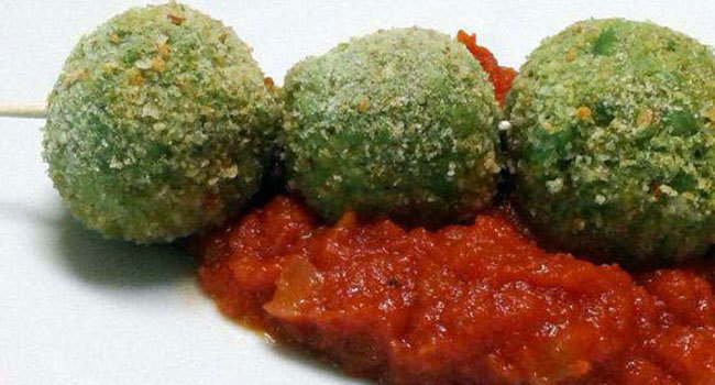 Polpette piselli e mandorle of Valentina - Recipefy