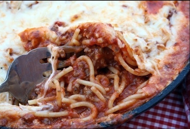 Hillbilly Spaghetti Pie of Karyn Johnson - Recipefy